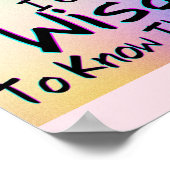 For Peace in your宇宙楽しむザ・セレニティ祈りの言葉 ポスター (角)