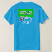 For People Who Finish T-Shirt | Filmmaker Mindset  Tシャツ (デザイン裏面)