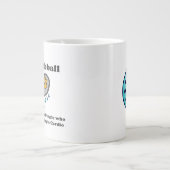 For People who think Walking is Cardio XL Mug ジャンボコーヒーマグカップ (正面)