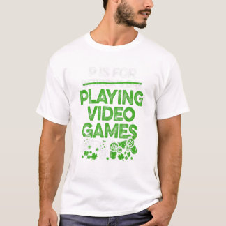 For Playing Video Games Funny Tシャツ