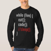 for Programmer Software Developer Computer Enginee Tシャツ (正面)