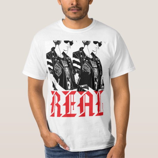 FOR REAL MC Tシャツ (正面)