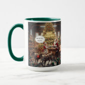 For Santa's  Long Trip Mug マグカップ (左)