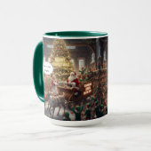 For Santa's  Long Trip Mug マグカップ (正面左)