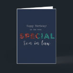 For Son In Law特別誕生日 カード<br><div class="desc">法律コンテンポラリーの誕生日カードの特別な息子。男に最適。独占的デザインからグリーンエレファントカードブランド。</div>