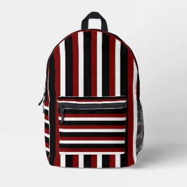 For Style Lovers – Abstract Warm Art Backpack プリントバックパック