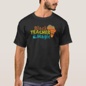 For Teachers Black Teacher Magic African History M Tシャツ (正面)