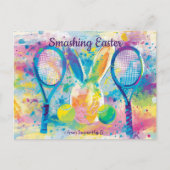 For Tennis player Racket & Rabbitsplosion! シーズンポストカード (正面)