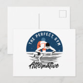 For The泳ぐ人 – 完璧なジムの代替 ポストカード (正面/裏面)