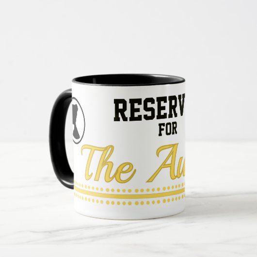 For The Author マグカップ (正面左)