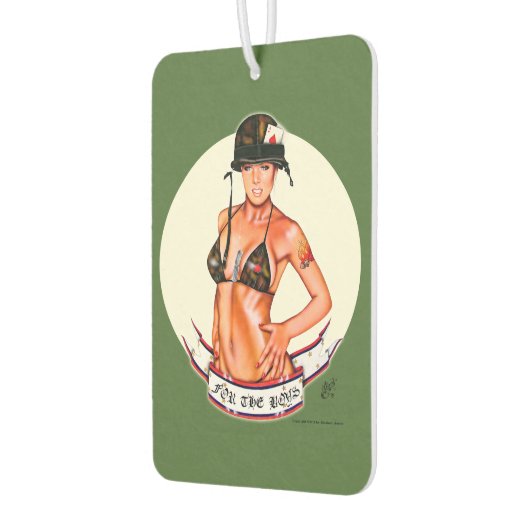 For the Boys by Elizabeth Austinエアフレッシュナー カーエアーフレッシュナー (左)