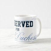 For The Duchess コーヒーマグカップ (正面右)