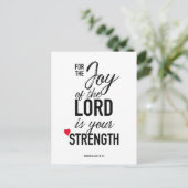 『For the Joy』引用文葉書 ポストカード (スタンド正面)