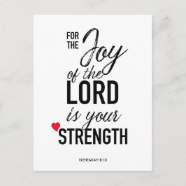 『For the Joy』引用文葉書 ポストカード