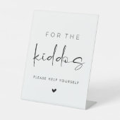For the Kiddos Wedding Kids Table 台座サイン (正面)