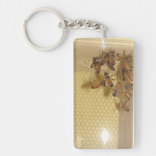 For the Love of Bees Key Chain キーホルダー (正面)