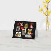 For the Love of Dogs Card カード (黄色い花)