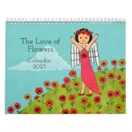 For the Love of Flowers 2025 Calendar カレンダー