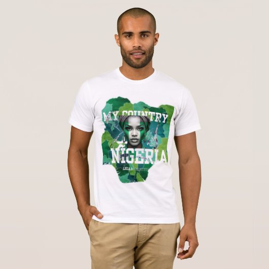 For the Love of Naija Tシャツ (正面フル)