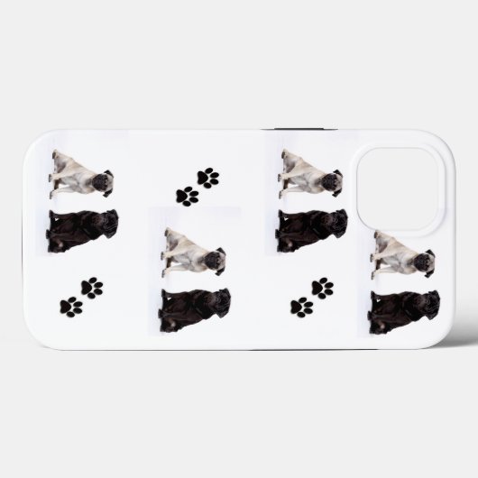 For the Love of Pugs Case-Mate iPhoneケース (裏面 (横))
