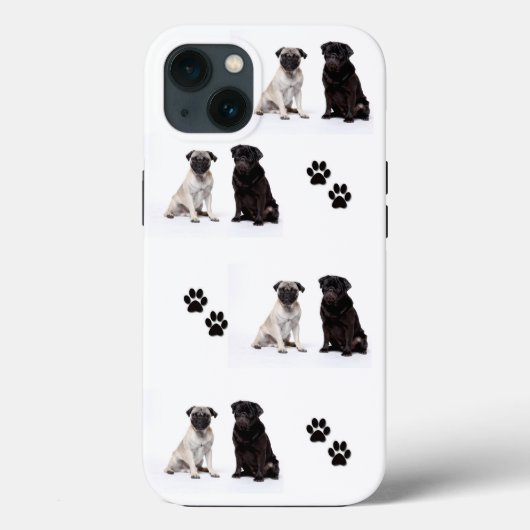 For the Love of Pugs Case-Mate iPhoneケース (裏面)