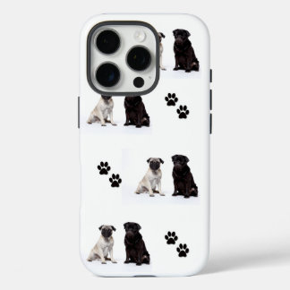 For the Love of Pugs iPhone 16 Proケース