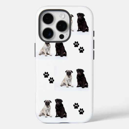 For the Love of Pugs Case-Mate iPhoneケース (裏面)