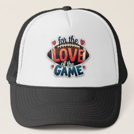 For the Love of the Game Football Hat キャップ