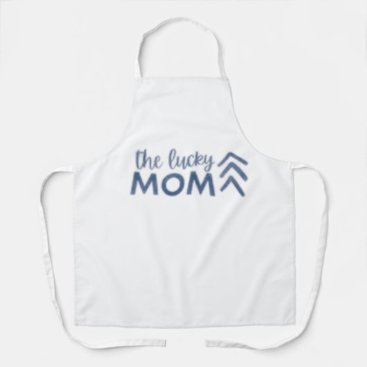 For the most beautiful and lucky mother エプロン (正面)