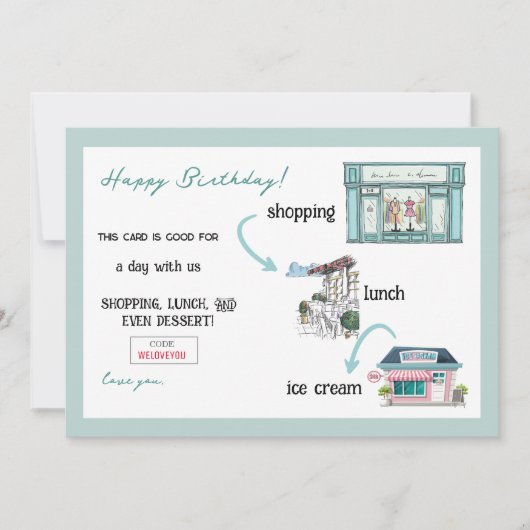 For the Person who has Everything Card (正面)