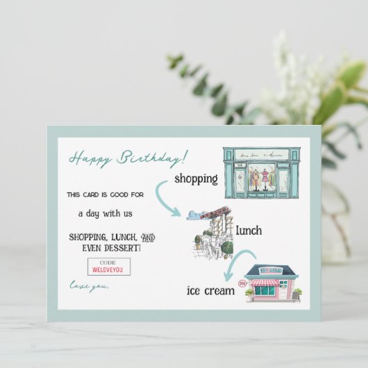 For the Person who has Everything Card (スタンド正面)