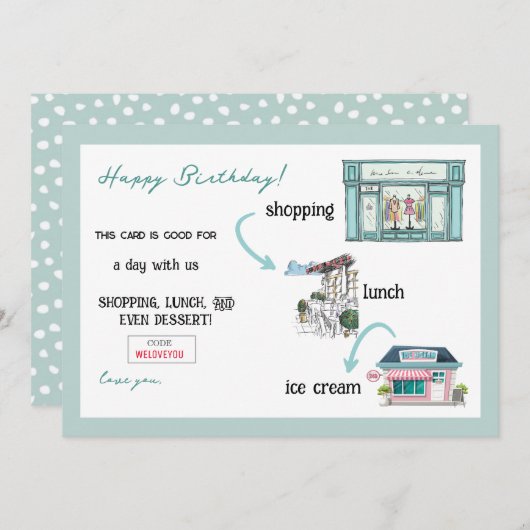 For the Person who has Everything Card (正面/裏面)