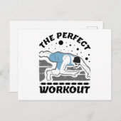 For The Swimmer - The Perfect Workout Swim ポストカード (正面/裏面)
