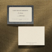 For the Wordsmith Graduation Gift Insert ノートカード