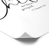 For This Child We Have Prayed. -1 Samuel 1:27 Dual ポスター (角)