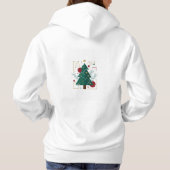 For This Moment – Christmas Tree Vector Hoodie for パーカ (裏面)