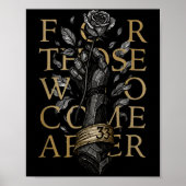 For Those Who Come After  ポスター (正面)