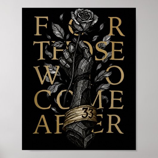 For Those Who Come After  ポスター (正面)