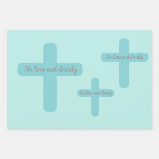 For time and eternity ラッピングペーパーシート