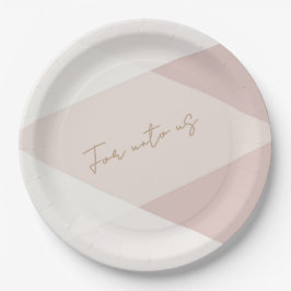 For Unto Us a Child is Born Paper Plate ペーパープレート