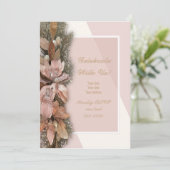 For Unto Us Christmas Invitation Card 招待状 (スタンド正面)