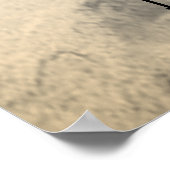 For we are His workmanship Footprints in the Sand ポスター (角)