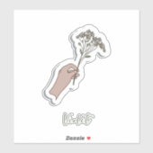 「For You」美花イラストレーション シール (シート)