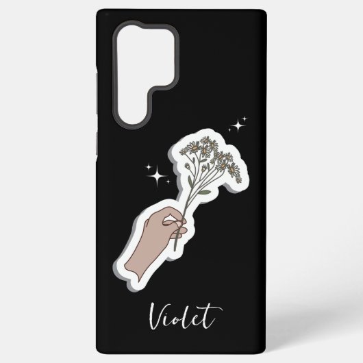 「For You」美花イラストレーション Samsung Galaxyケース (裏面)