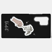 「For You」美花イラストレーション Samsung Galaxyケース (裏面横)