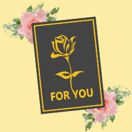 For You Love, Valentines Day Card カード