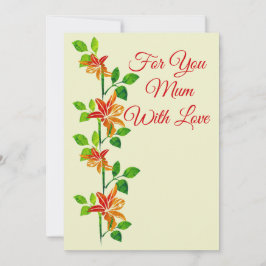 For You Mum Flat Card シーズンカード
