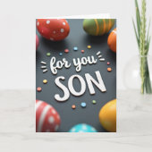 For You Son Celebration Card カード (正面)