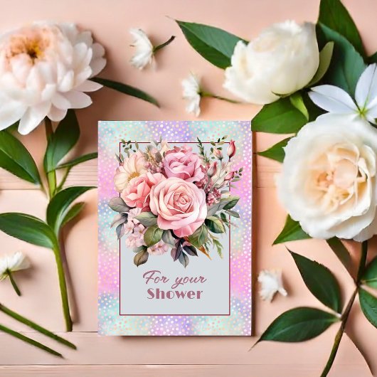 For Your Shower ノートカード