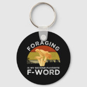 foragingは私の第二のFお気に入りのワードのシャンテレル キーホルダー (正面)